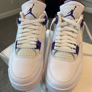 Jordan 4 Retro Metallic Pack - Court Purple 2020